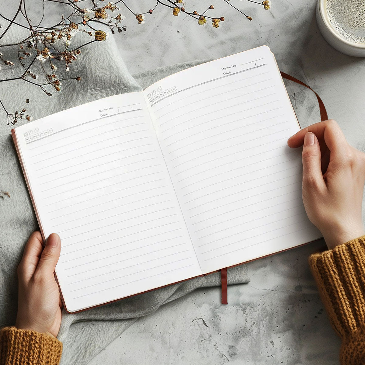 I Can Only Imagine | Personalized Leather Cover Notebook