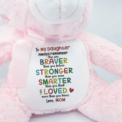 You Are Loved More Than You Know | Personalized Teddy Bear