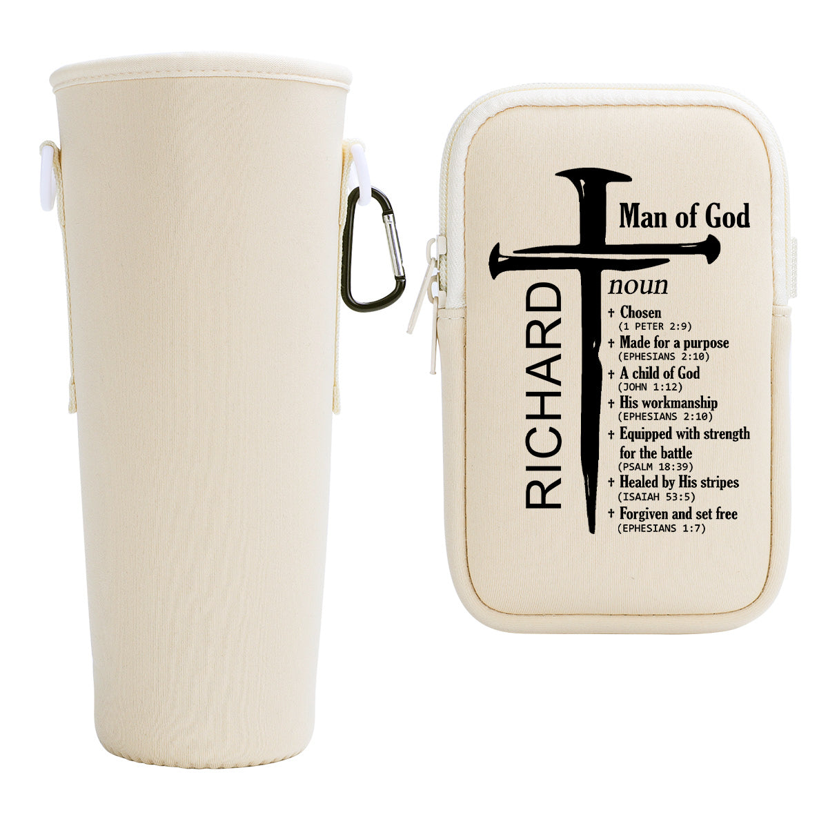 A Child Of God  | Personalized Tumbler Holder Bag