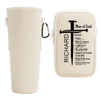 A Child Of God  | Personalized Tumbler Holder Bag