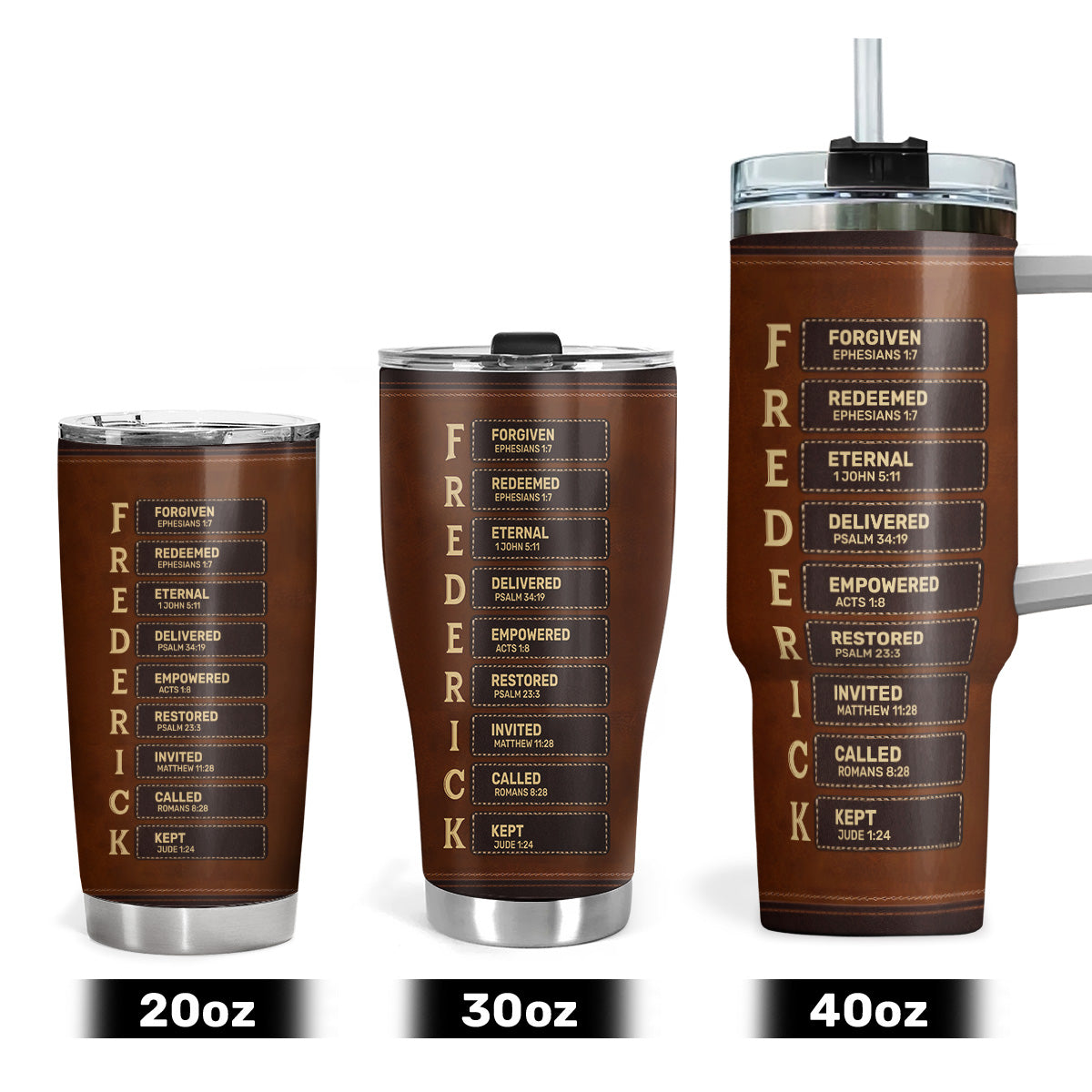 Those Who Hope In The Lord Will Renew Their Strength | Personalized Stainless Steel Tumbler