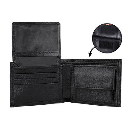 Dad Proverbs 20:7 | Personalized Folded Wallet For Men