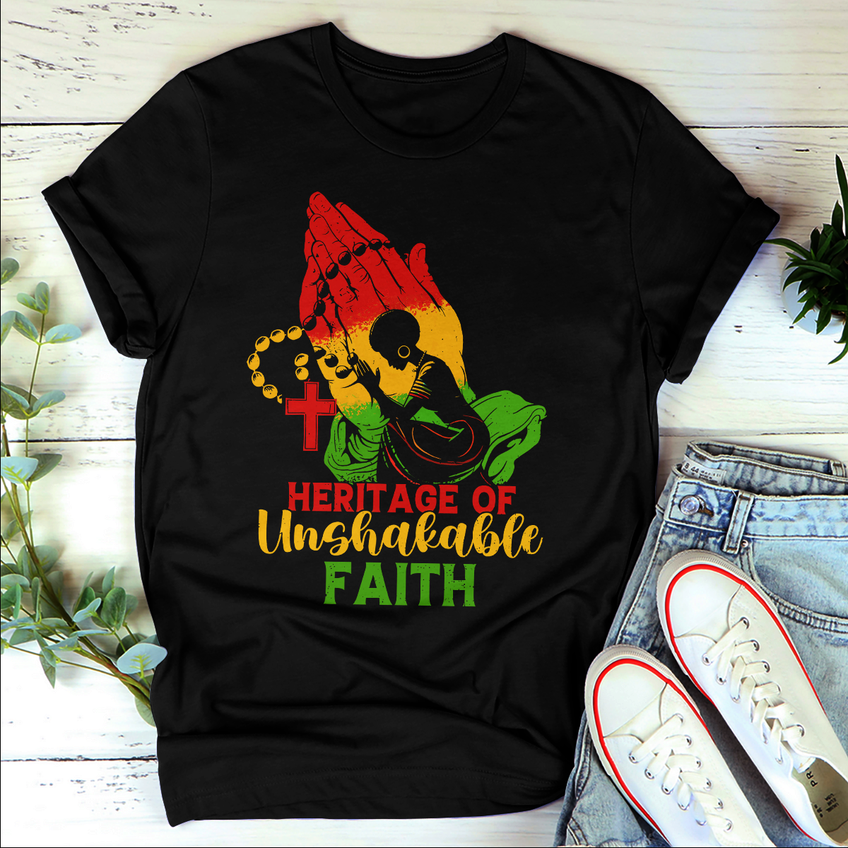 Heritage Of Unshakable Faith |  2D Unisex T-shirt