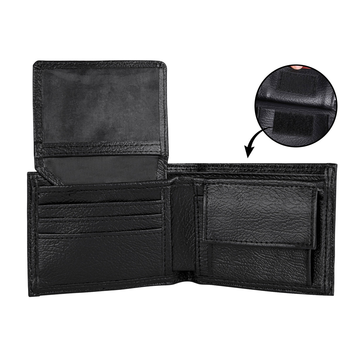 Man Of God | Personalized Leather Folded Wallet