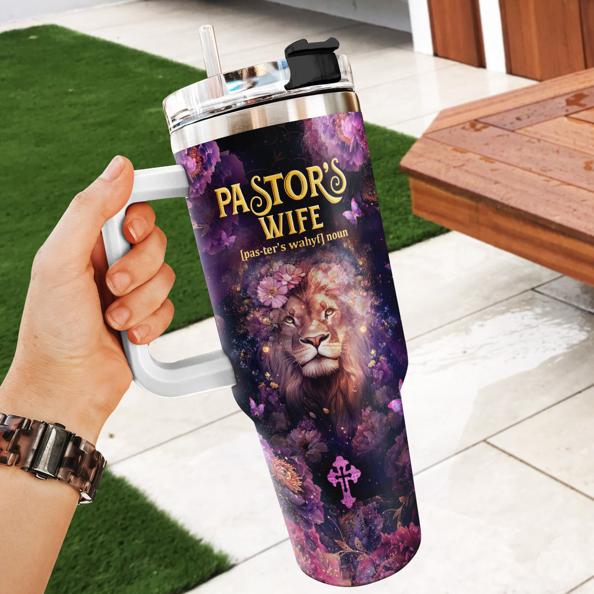 Pastor's Wife Appreciation Gift | Personalized Stainless Steel Tumbler