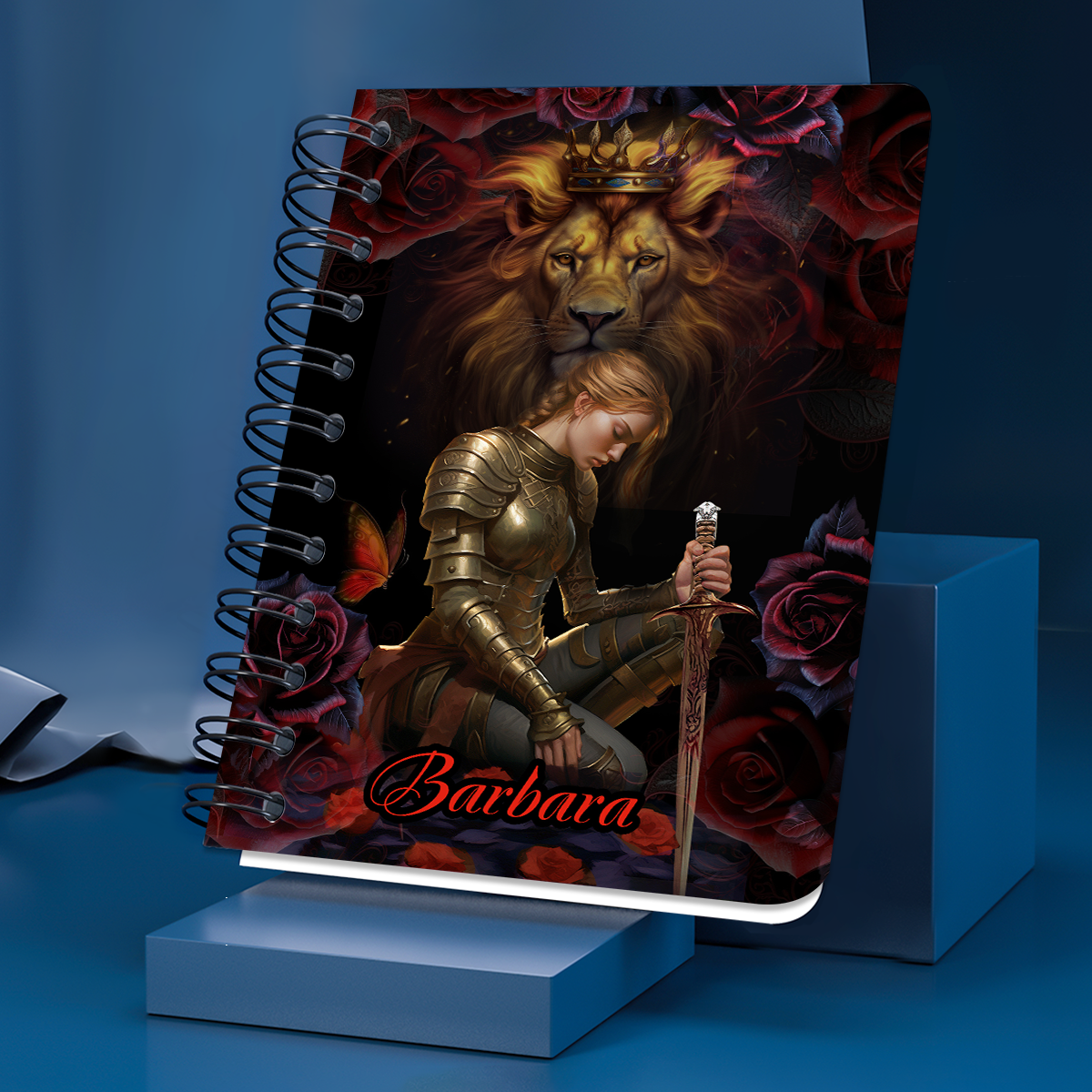 A Woman Of Faith Journal | Personalized Spiral Journal JSSJPM2746M
