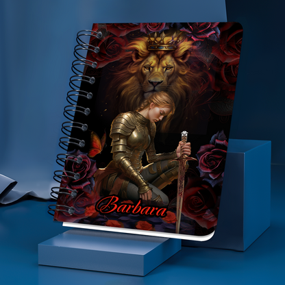 A Woman Of Faith Journal | Personalized Spiral Journal JSSJPM2746M