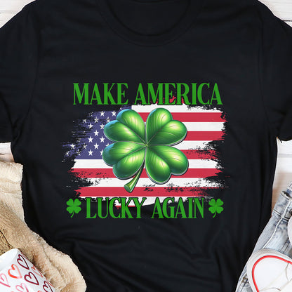 Make America Lucky Again | Personalized Classic Unisex T-shirt
