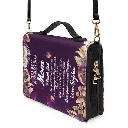 To My Amazing Mom  | Personalized Bible Cover