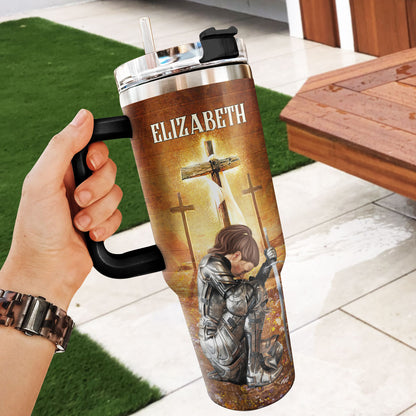 I Am The Daughter Of The King   | Personalized Stainless Steel Tumbler