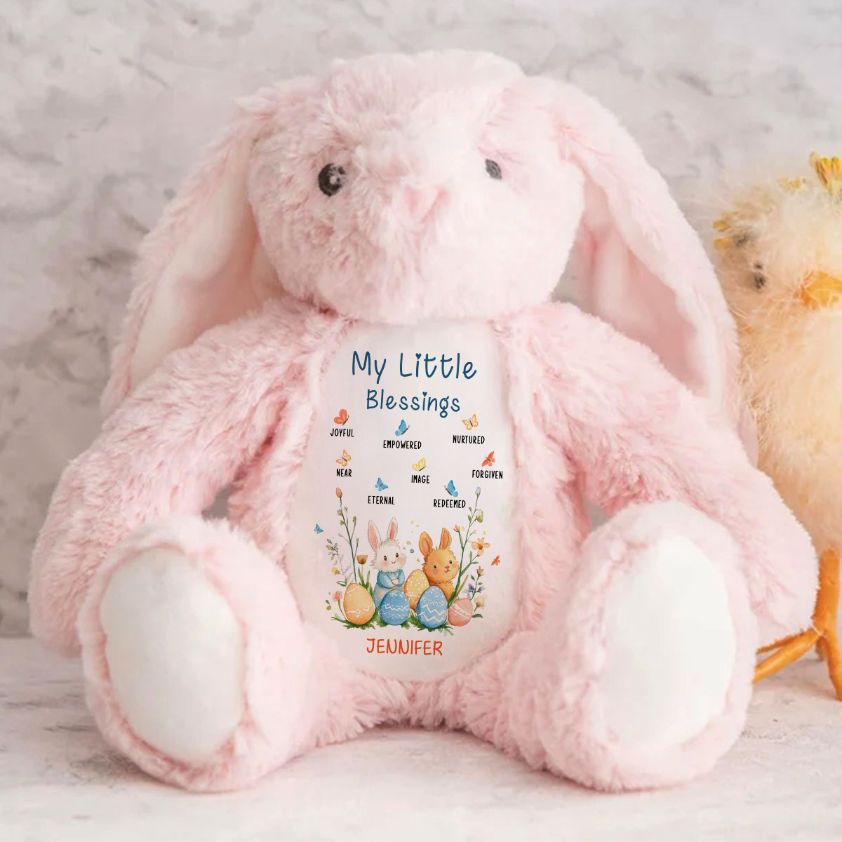 My Little Blessings | Personalized Stuffed Bunny