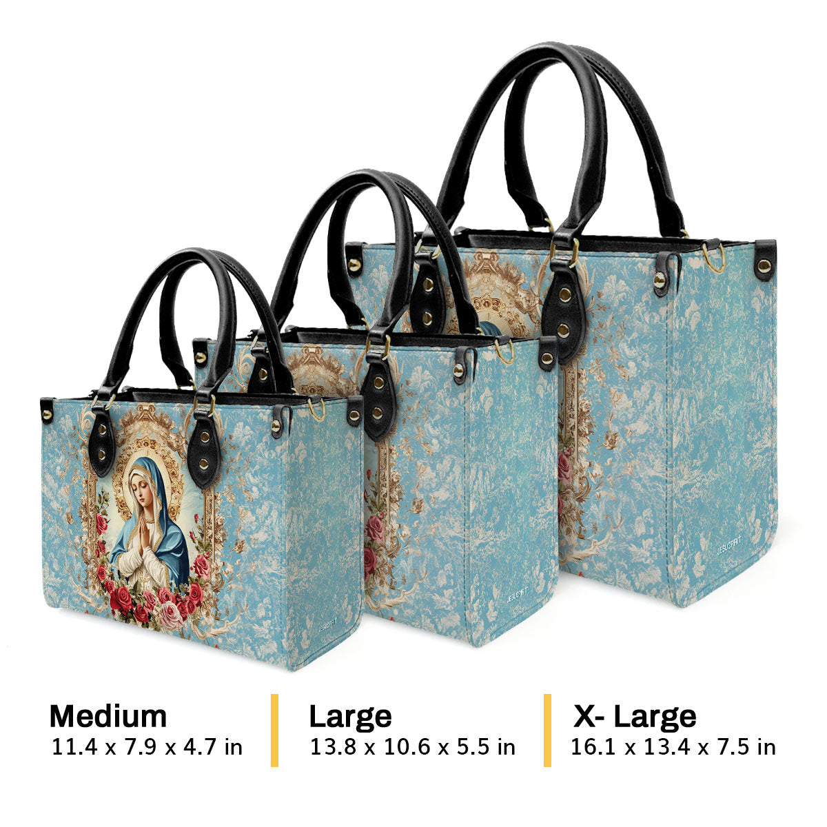 Our Lady of Grace | Leather Handbag