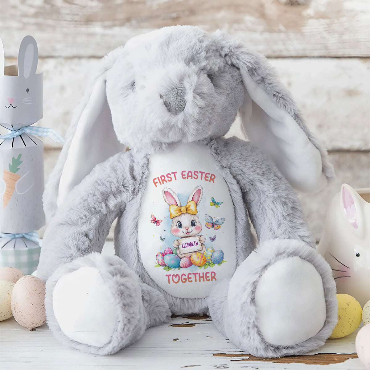First Easter Together | Personalized Stuffed Bunny