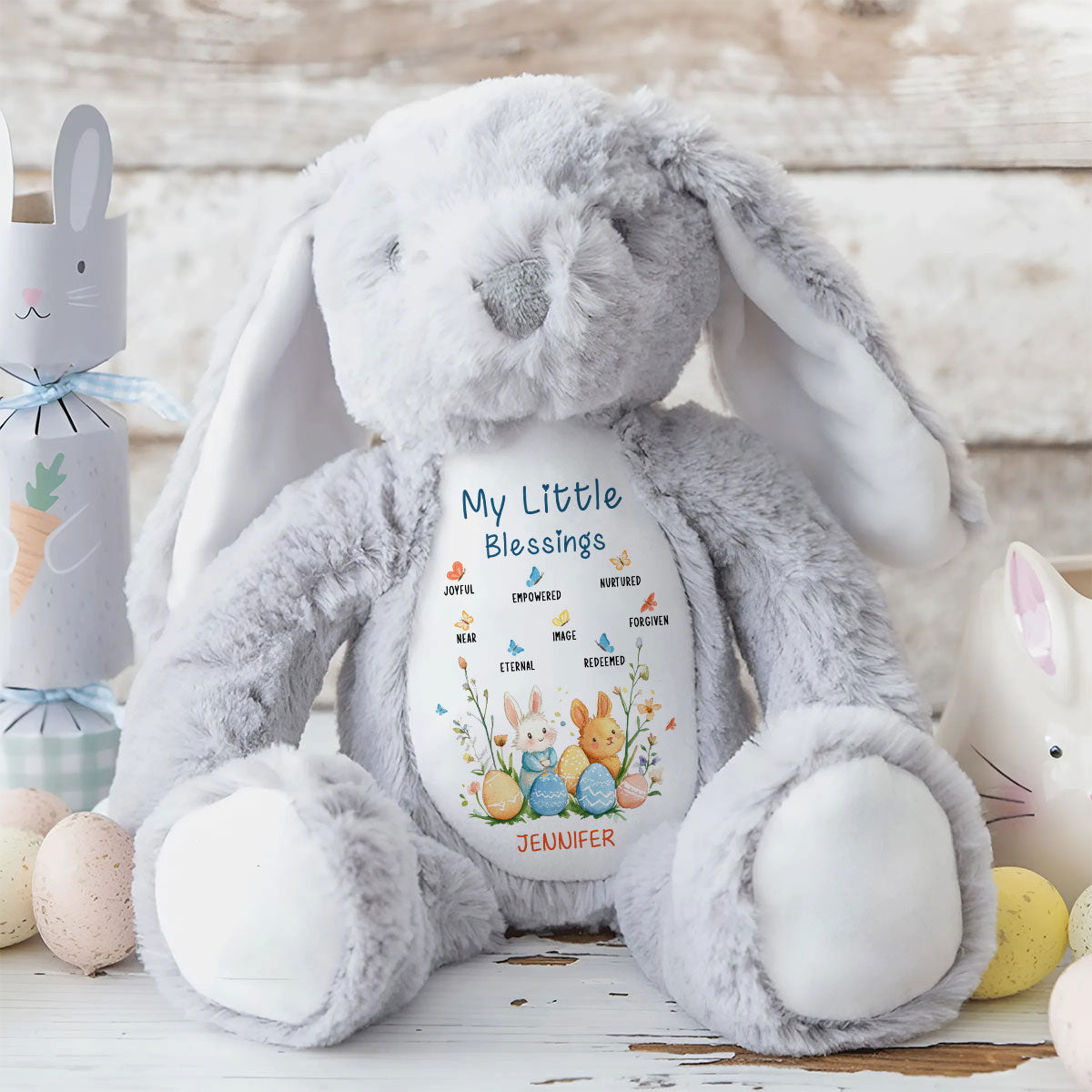 My Little Blessings | Personalized Stuffed Bunny