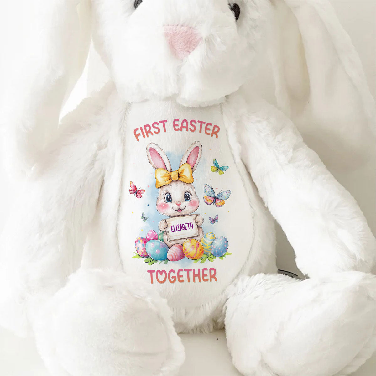First Easter Together | Personalized Stuffed Bunny