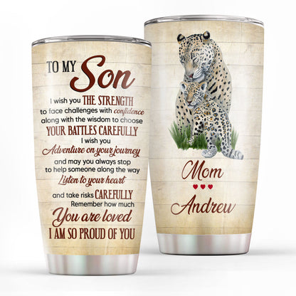 Best Gift For Children - Meaningful Personalized Wishes Stainless Steel Tumbler 20oz NUA219