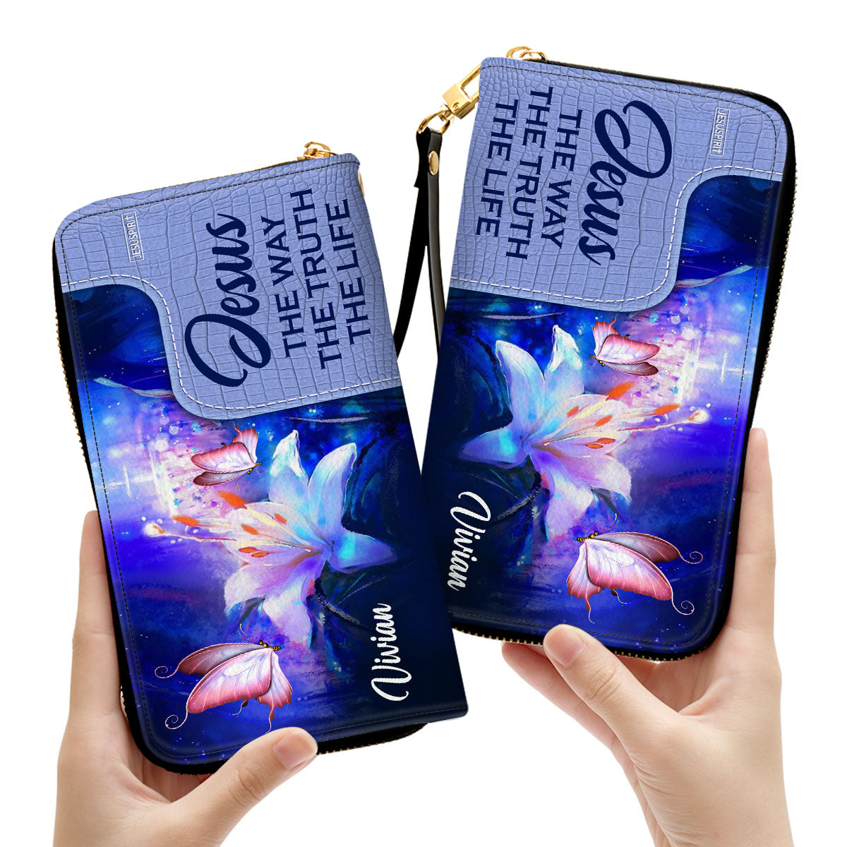 Lovely Personalized Clutch Purse - Jesus The Way The Truth The Life H13