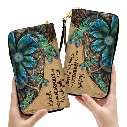 You Are Fearfully And Wonderfully Made - Special Personalized Clutch Purse NUH271