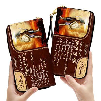 Special Personalized Clutch Purse - The Gospel Of Peace NUM352