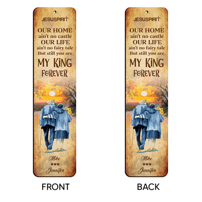 You Are My King Forever - Sweet Personalized Wooden Bookmarks NUHN283