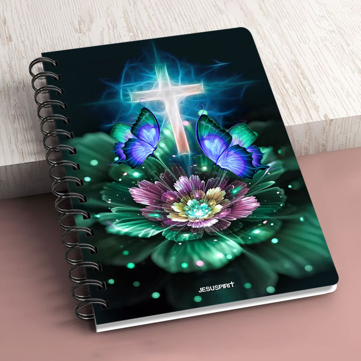 Jesuspirit | Stunning Flower Spiral Journal | Pastors Are Special But A Pastor's Wife Is A Blessing SJH717