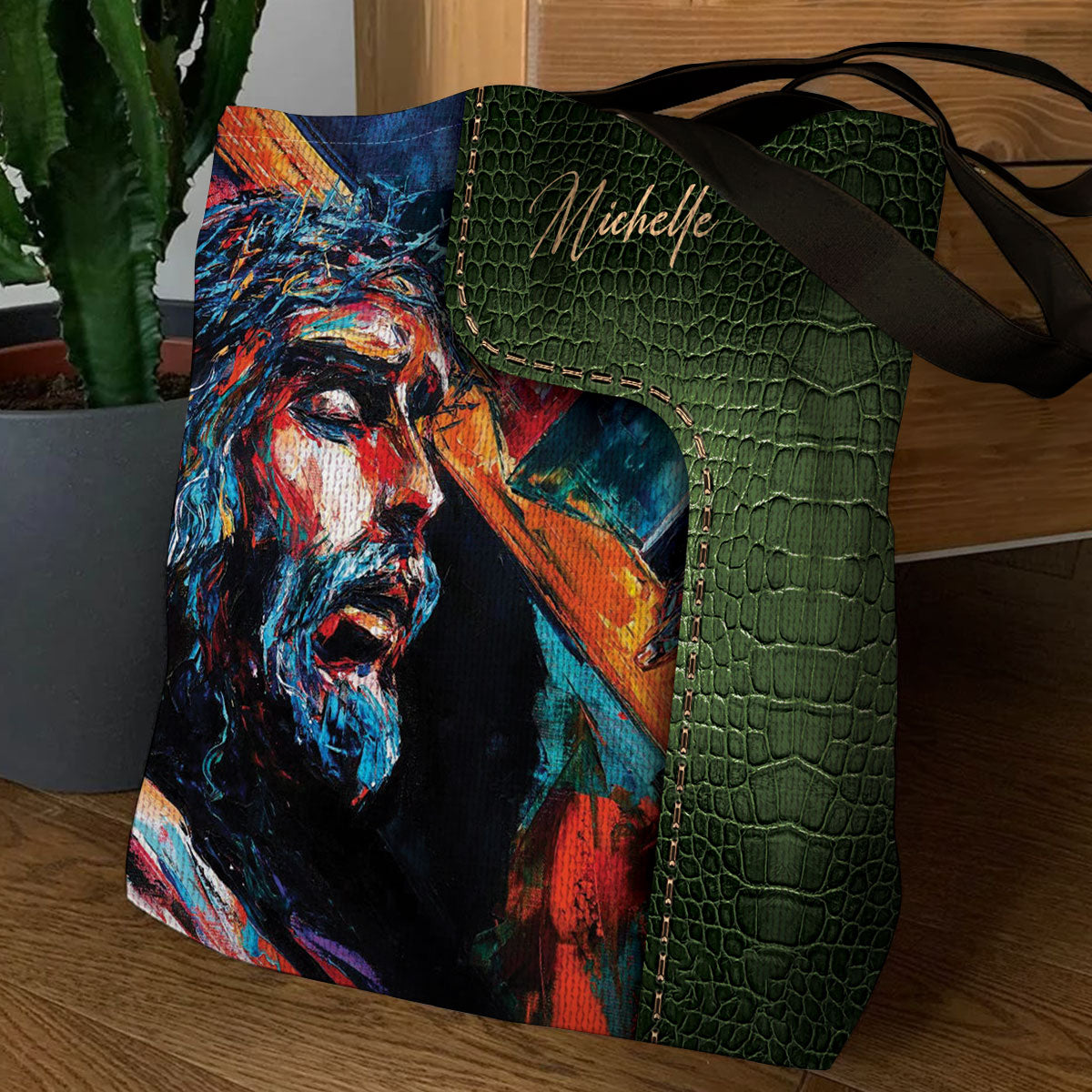Unique Personalized Jesus Tote Bag HM312