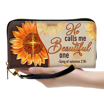 Awesome Clutch Purse - He Calls Me Beautiful One AM231