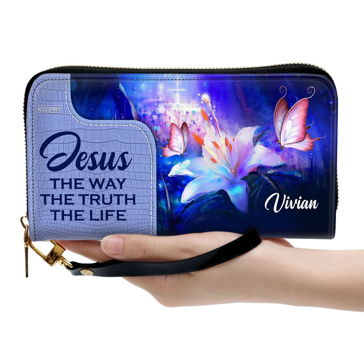 Lovely Personalized Clutch Purse - Jesus The Way The Truth The Life H13