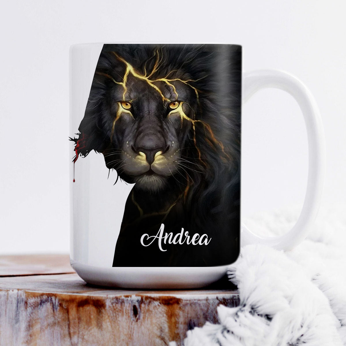 Unique Personalized White Ceramic Mug - Be Still And Know That I Am God H03