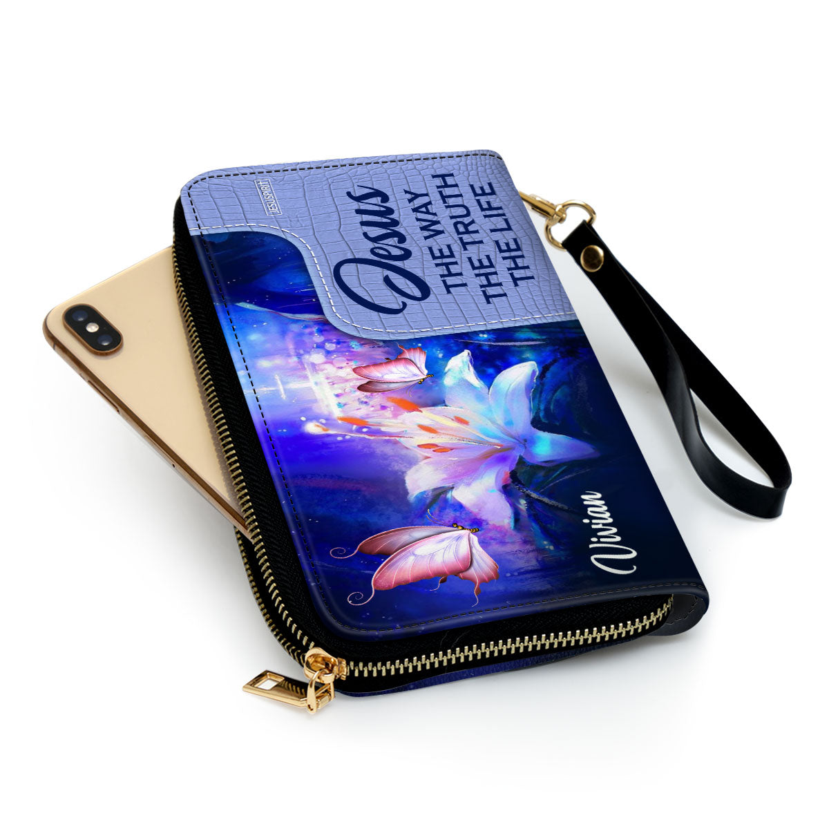 Lovely Personalized Clutch Purse - Jesus The Way The Truth The Life H13