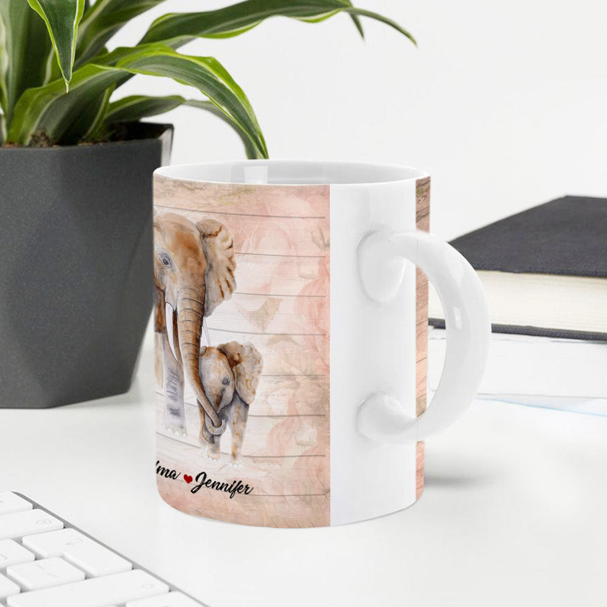 Meaningful Personalized White Ceramic Mug For Granddaughter - You Are Always My Little Girl NUH217
