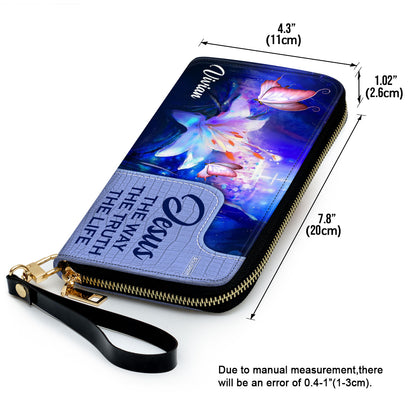 Lovely Personalized Clutch Purse - Jesus The Way The Truth The Life H13