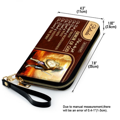 Special Personalized Clutch Purse - The Gospel Of Peace NUM352