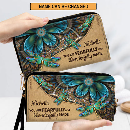 You Are Fearfully And Wonderfully Made - Special Personalized Clutch Purse NUH271
