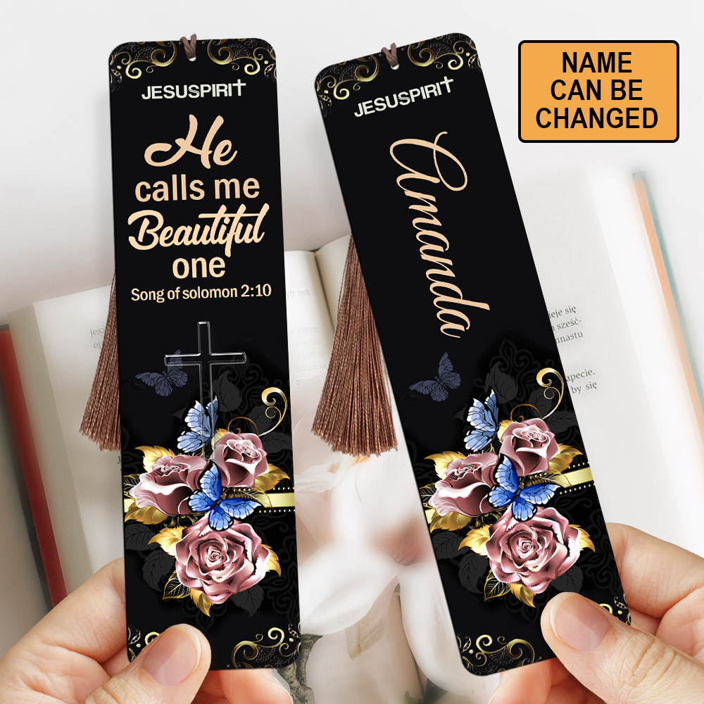He Calls Me Beautiful One - Special Personalized Wooden Bookmarks BM27