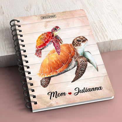 You Will Always Be My Baby Girl - Beautiful Personalized Spiral Journal For Daughter NUH215