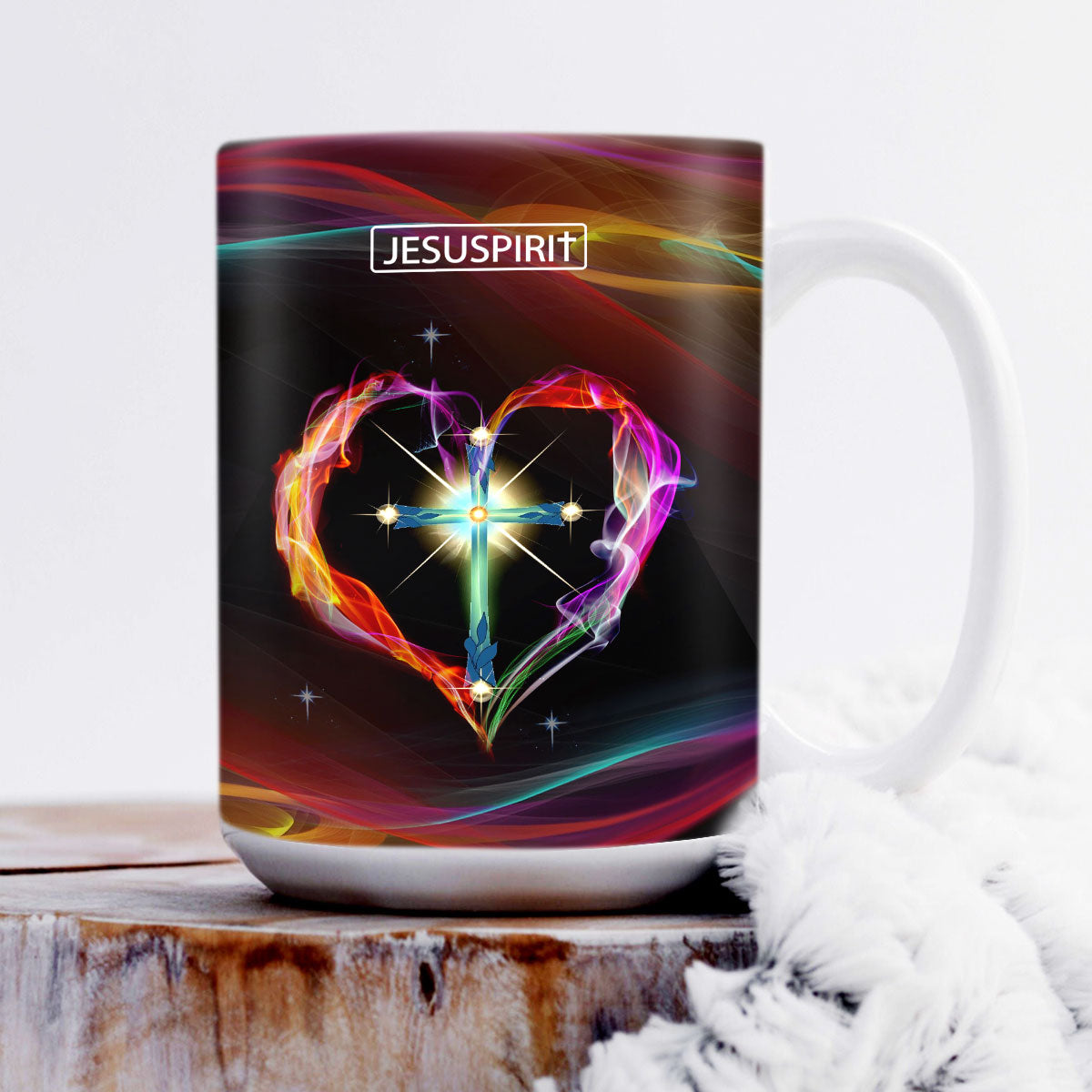 Blessed Is The Man Who Trusts In The Lord - Special Personalized White Ceramic Mug NUM376