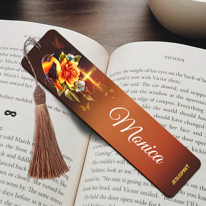 God Has An Amazing Plan For Your Life - Lovely Personalized Sunflower Wooden Bookmarks BM10