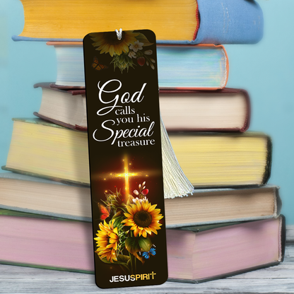 God Calls You His Special Treasure - Lovely Personalized Wooden Bookmarks BM02
