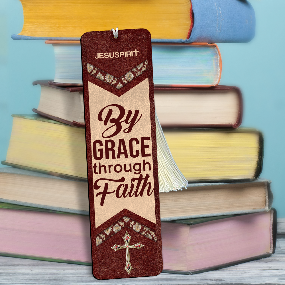 Must-Have Personalized Wooden Bookmarks - By Grace Through Faith BM14