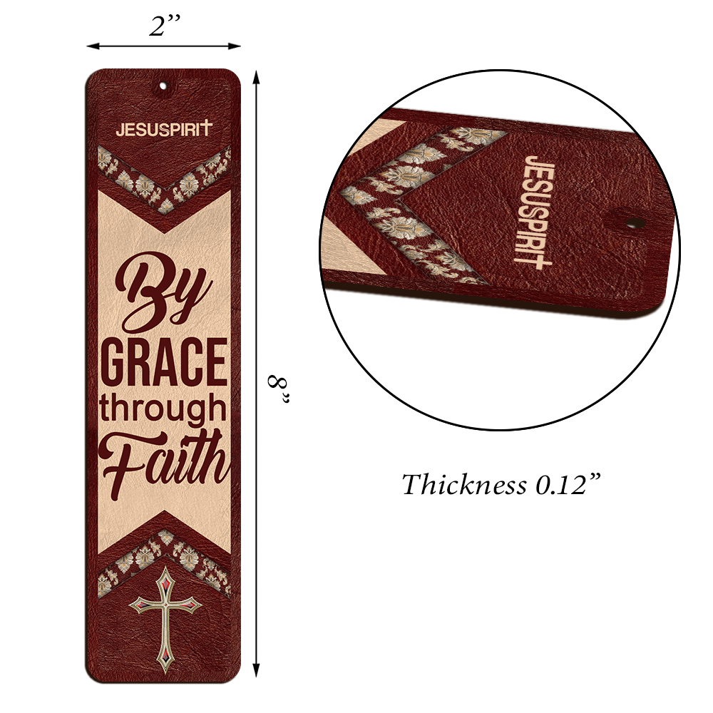 Must-Have Personalized Wooden Bookmarks - By Grace Through Faith BM14